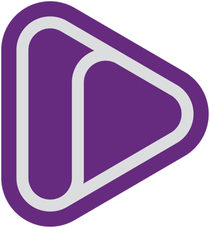 OW SYNC emblem purple grey