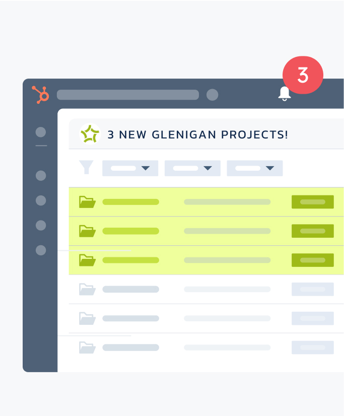 ow sync glenigan connector new project triggers