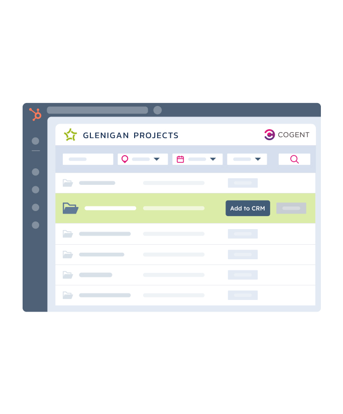 ow sync glenigan connector project discovery tool
